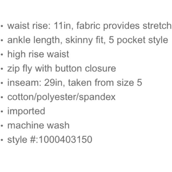 KanCan high rise clean skinny jeans - Picture 3 of 5